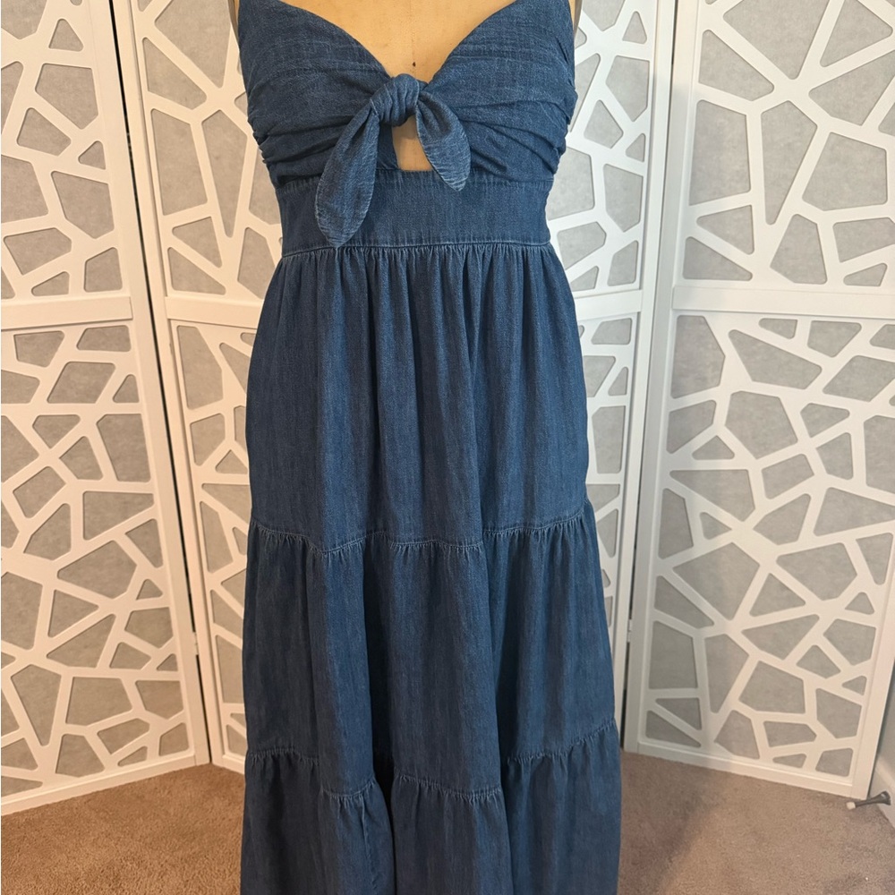 GAP Maxi Denim Dress